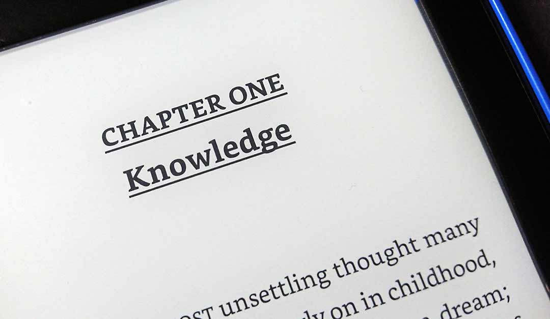 Chapter One: Knowledge