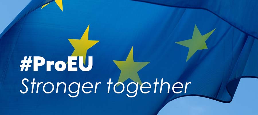 #ProEU - Stronger together 